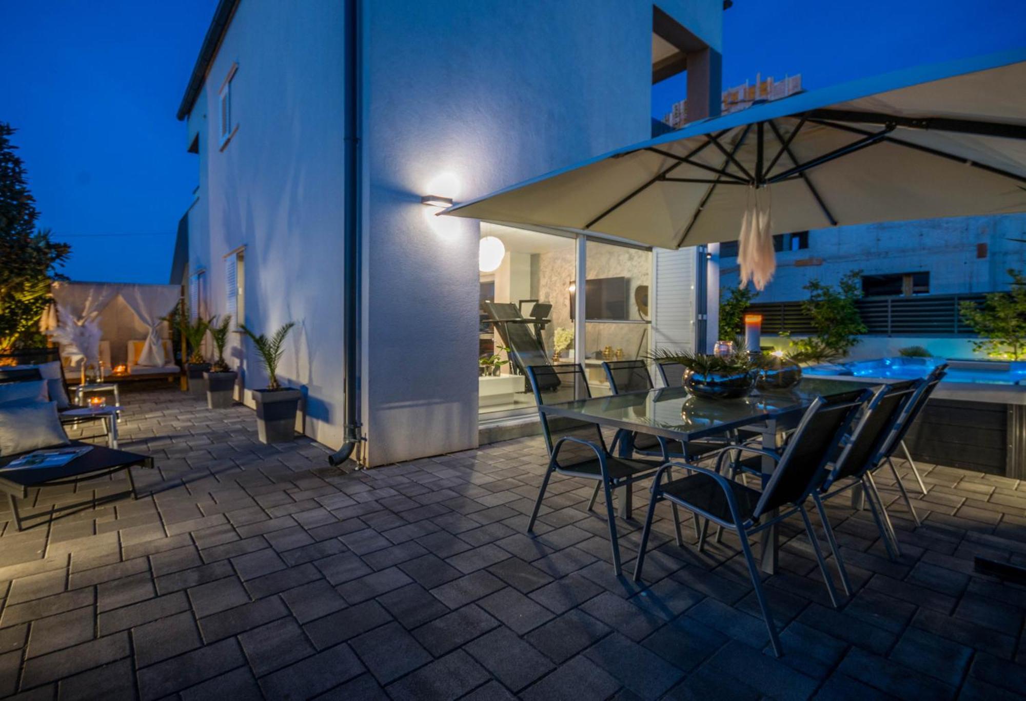 House With Pool Ledenko Apartment Биоград на Мору Екстериор снимка