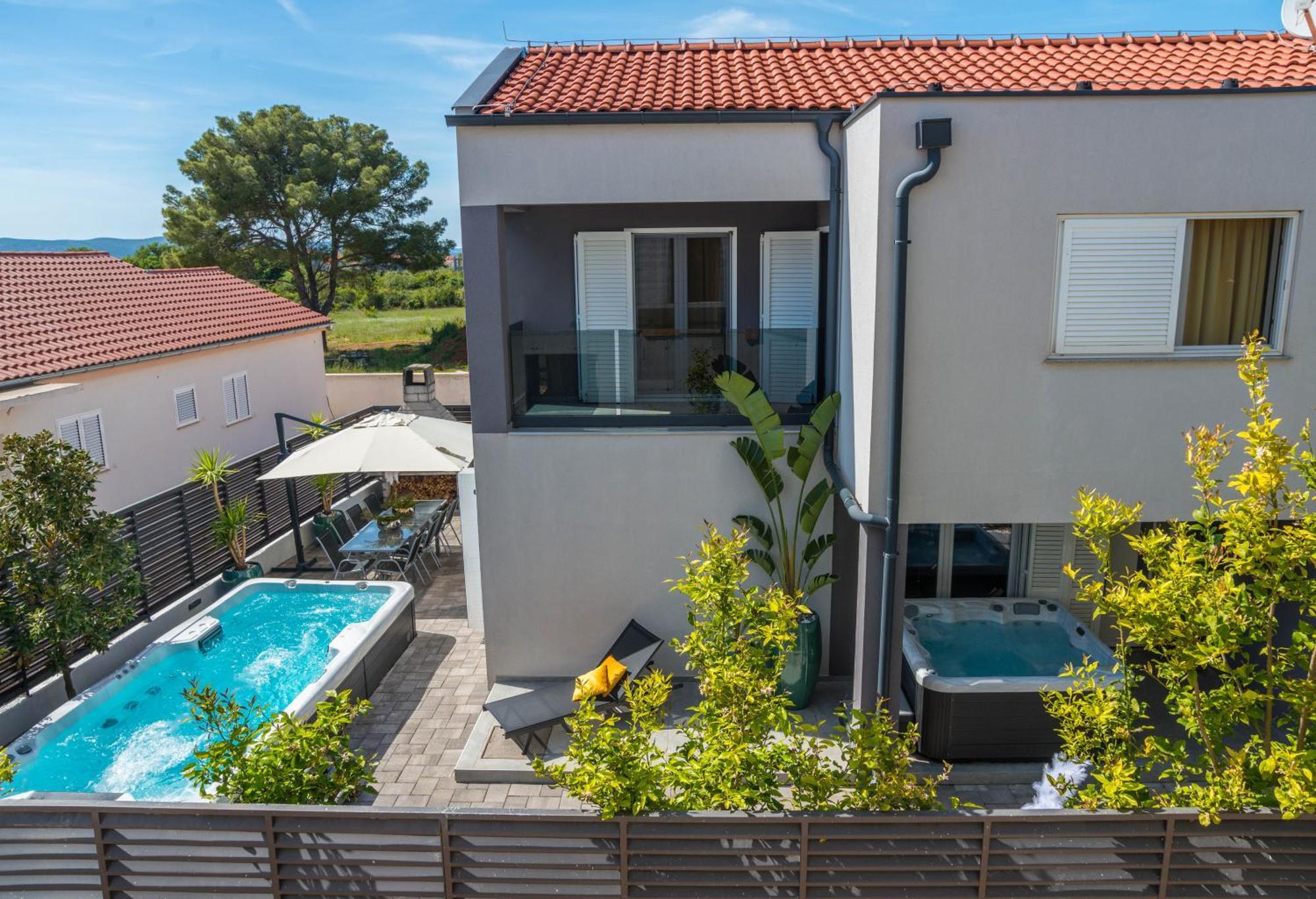 House With Pool Ledenko Apartment Биоград на Мору Екстериор снимка