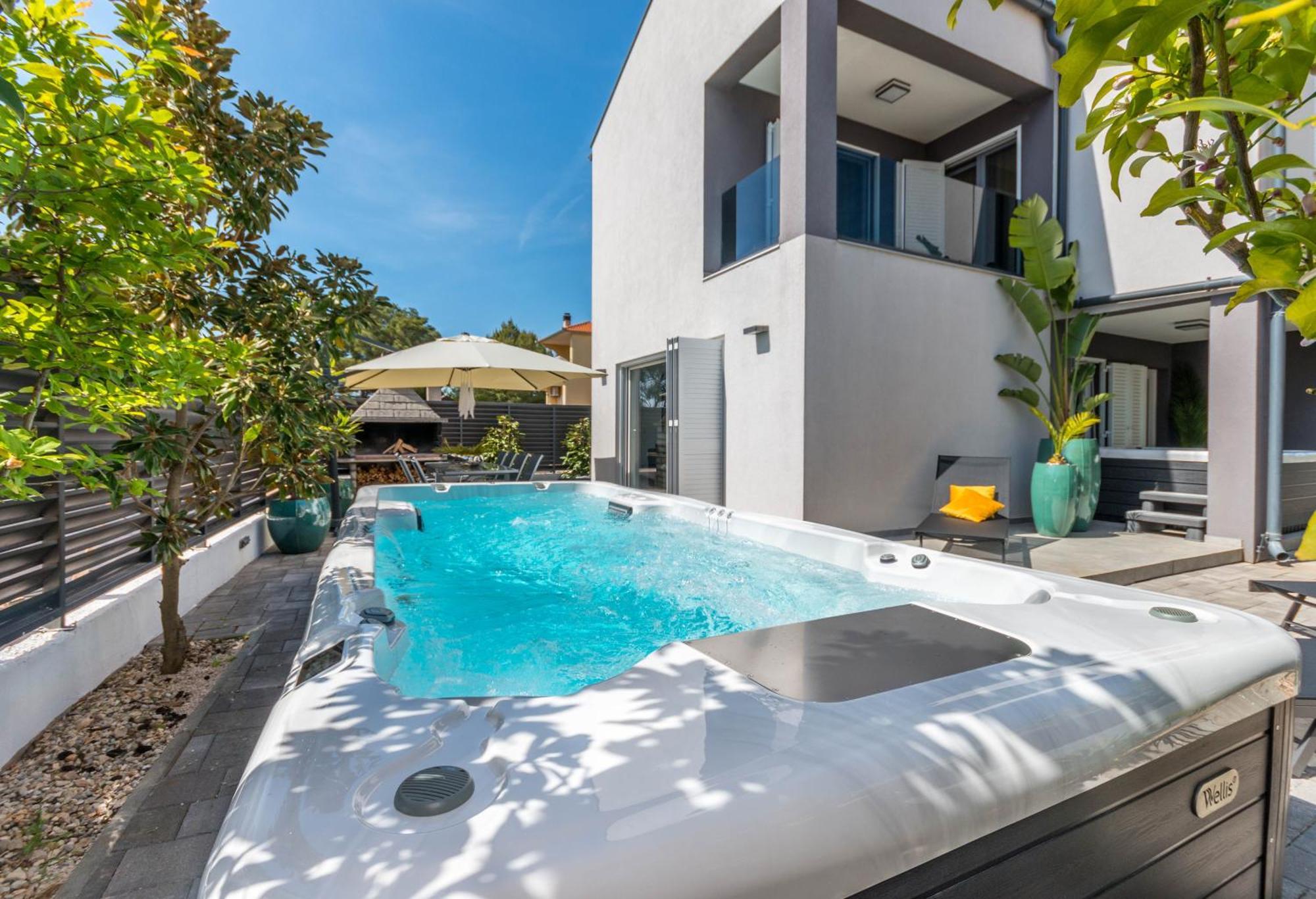House With Pool Ledenko Apartment Биоград на Мору Екстериор снимка