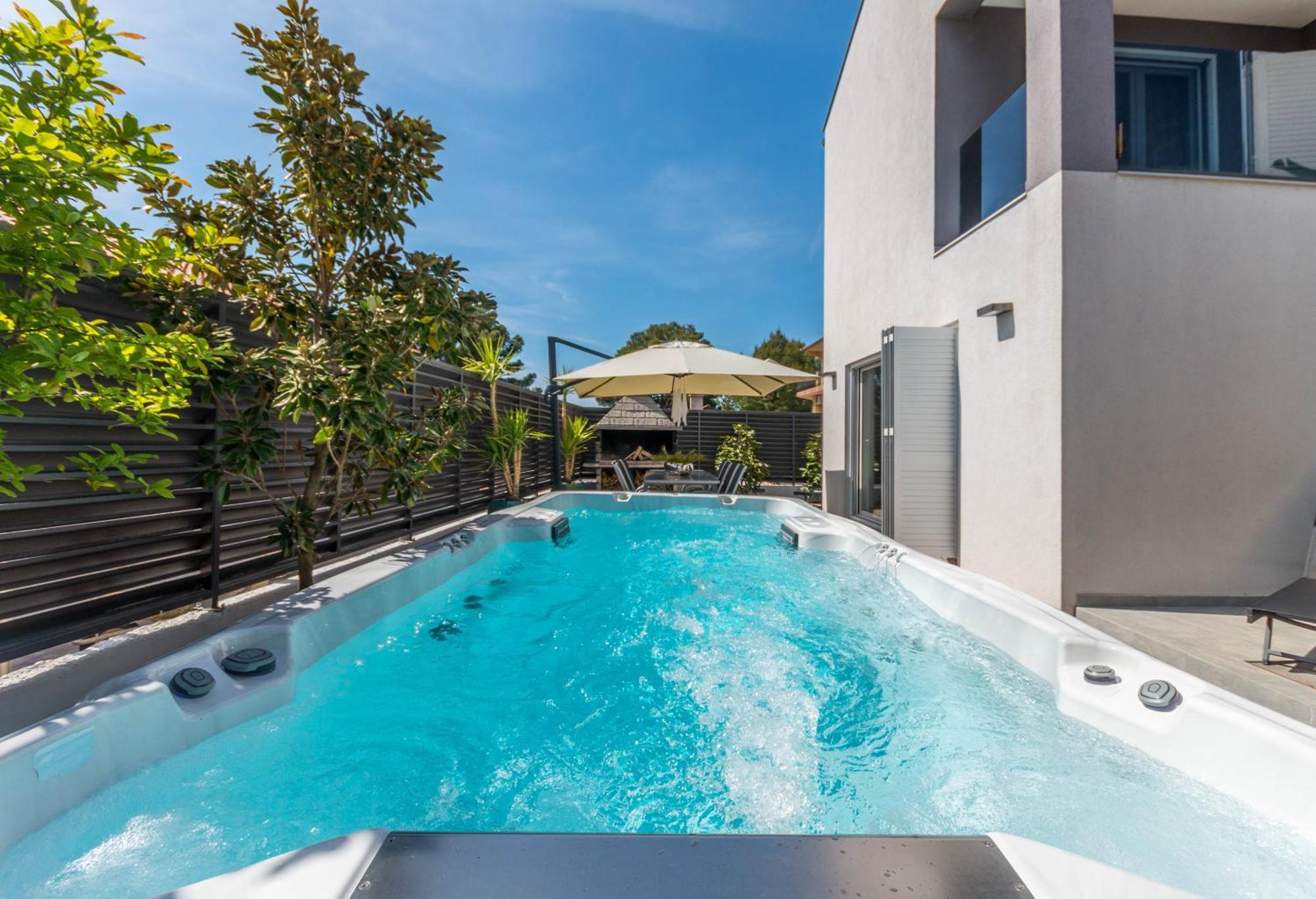 House With Pool Ledenko Apartment Биоград на Мору Екстериор снимка